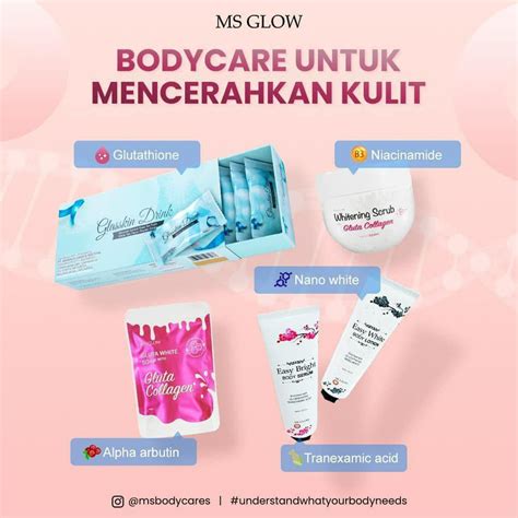 5 Rahasia Glowing Maksimal: List Perawatan Badan MS Glow Wajib Coba! 5 Rahasia Glowing Maksimal: List Perawatan Badan MS Glow Wajib Coba!