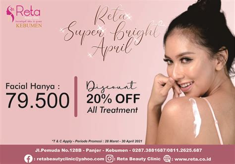 5 Harga Spesial Perawatan di Reta Beauty Clinic: Budget Cantik Mulai 99 Ribu! 5 Harga Spesial Perawatan di Reta Beauty Clinic: Budget Cantik Mulai 99 Ribu!
